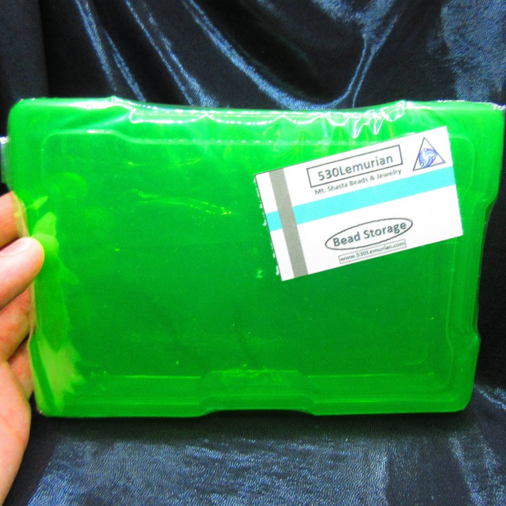 Green Plastic Storage Case